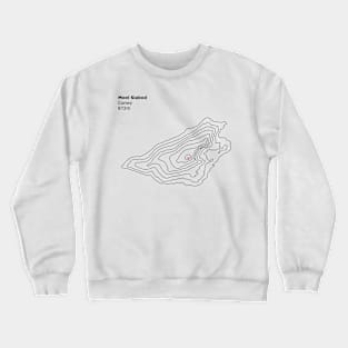 Moel Siabod Mountain Contours Crewneck Sweatshirt